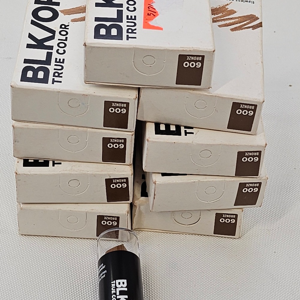 Lot of‎ 9 BLK/OPL True Color Flawless Concealer Stick 600 Bronze 0.12oz 1404